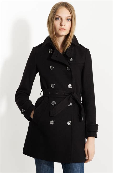 burberry brit balmoral wool trench|longest burberry trench coat.